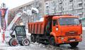Услуги по уборке снега с вывозом в Санкт-Петербурге