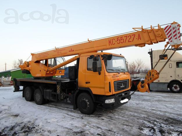 Кран 25 тонн 31 метр в аренду по Ломоносовскому району